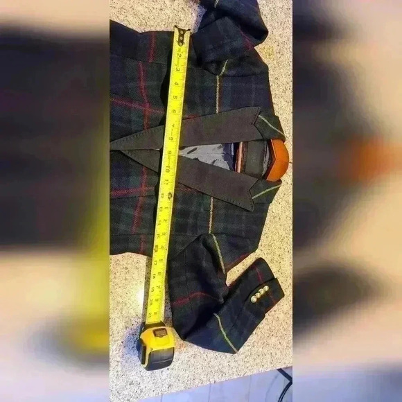 J crew collection green plaid blazer size xs 2 - Picture 12 of 16